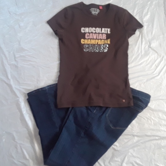 ESpirit Tee Short Sleeve Knit Top - Picture 7 of 7